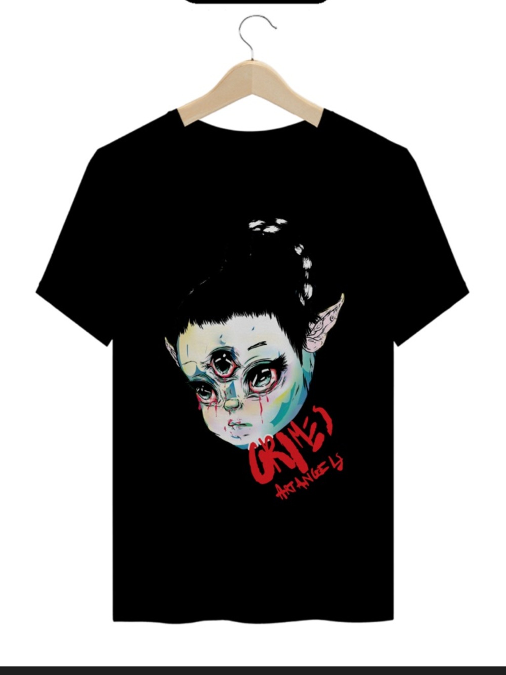 Grimes Art Angel Band Tee